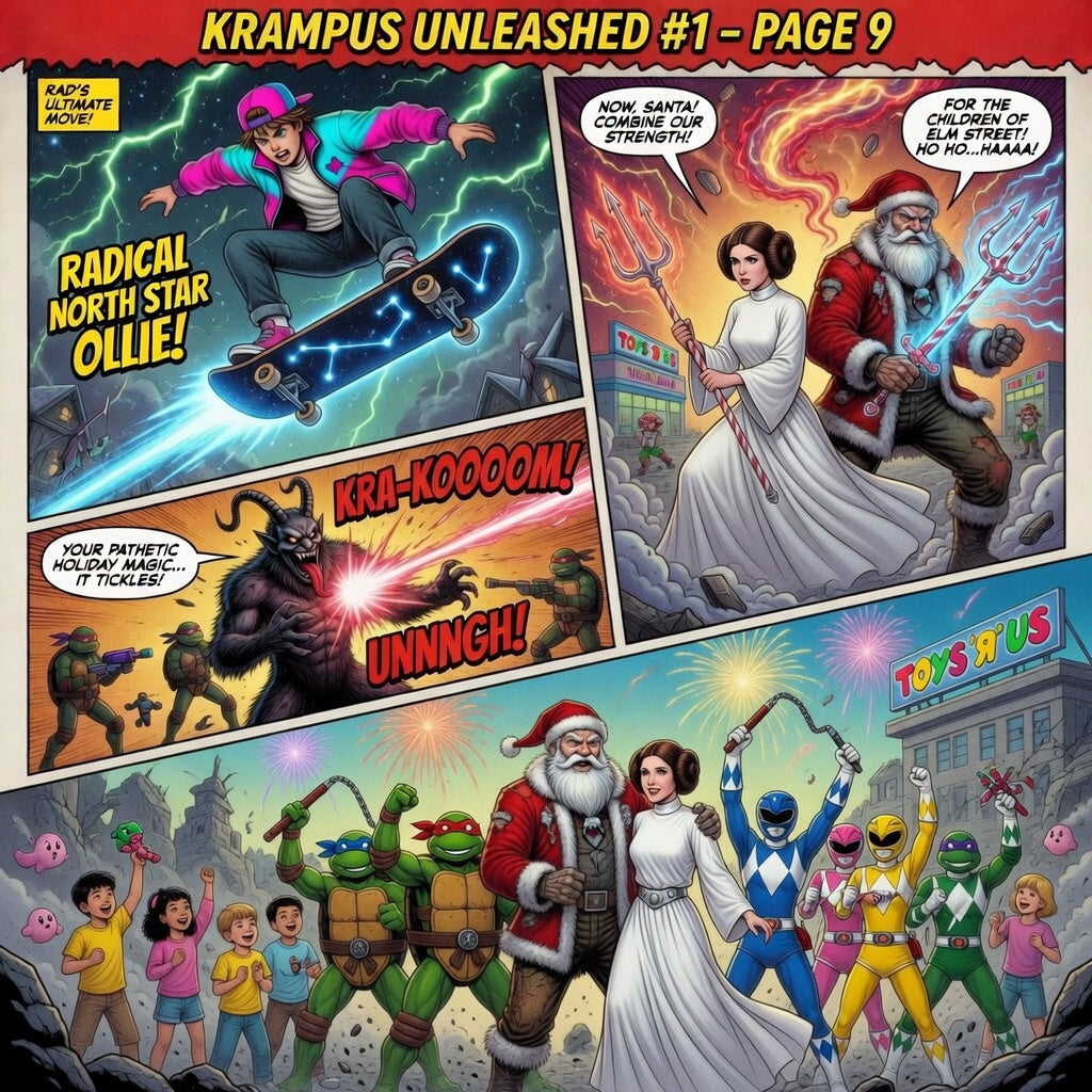 Krampus Unleashed comic page 9