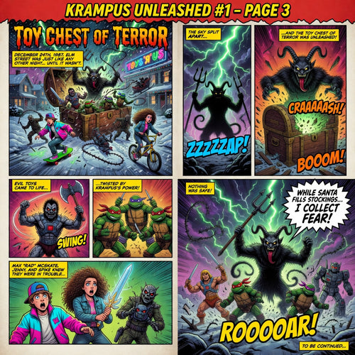 Krampus Unleashed comic page 3